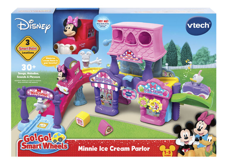 Vtech  Go! Go! Smart Wheels - Disney Minnie Ice Cream Parlor - English Edition