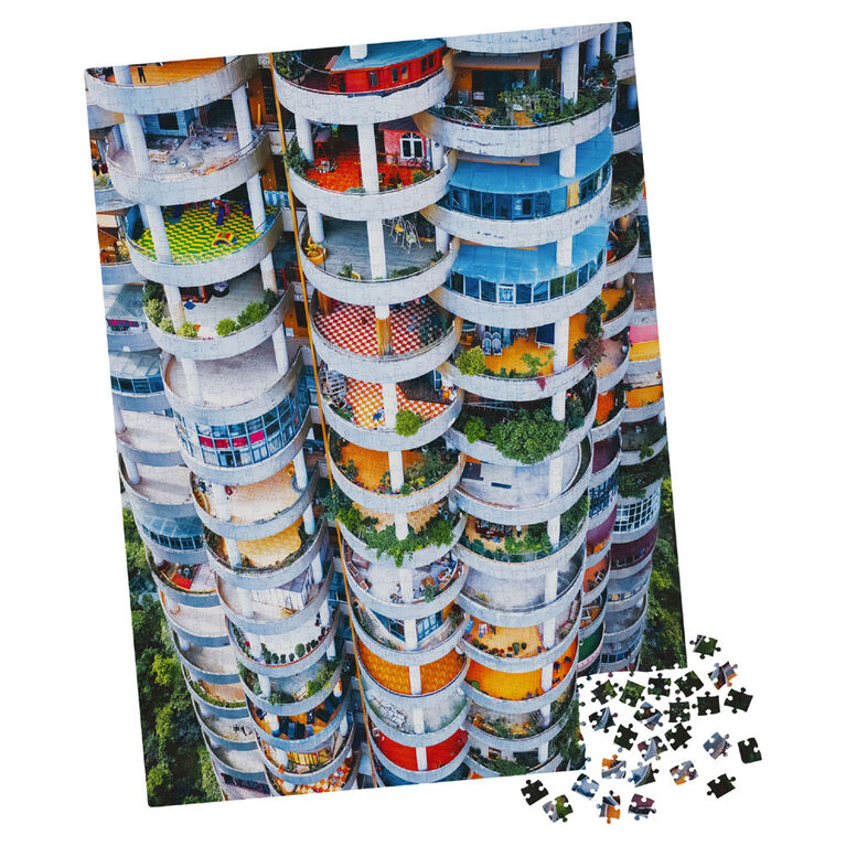 Big Ben 1000-Piece Jigsaw Puzzle, Apartment Building