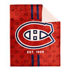 NHL Montreal Canadiens Sherpa Throw, 50" x 60"