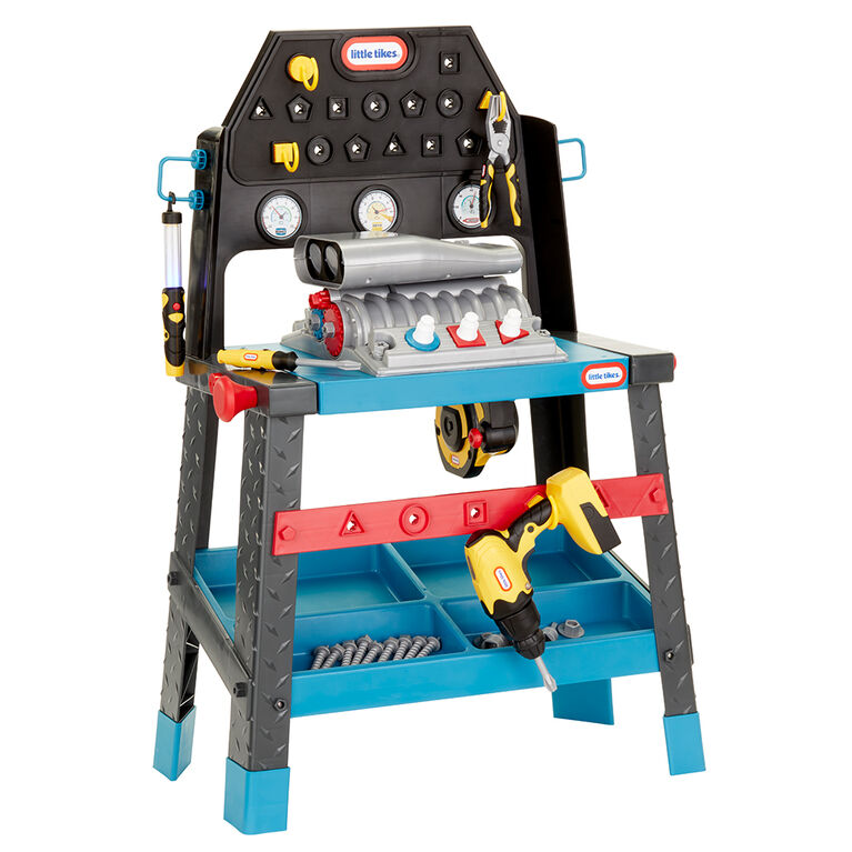 Moteur et atelier de menuiserie 2 en 1 Little Tikes Buildin' to Learn