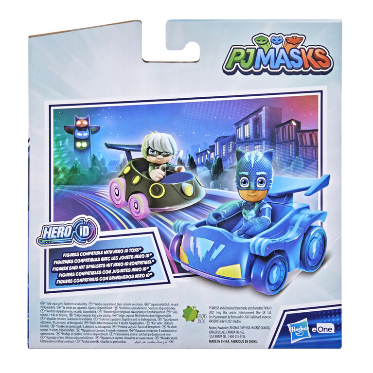 PJ Masks Catboy vs Luna Girl Battle Racers Preschool Toy, Vehicle and Action Figure set