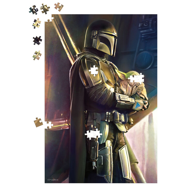 Star Wars: 3D Puzzles - Mandalorian with The Child - 63 pieces