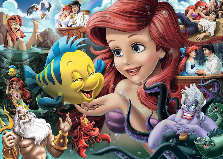 Ravensburger Disney Princess - Heroines Ariel Collector's 1000pc Puzzle