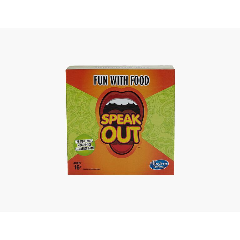 Hasbro Gaming - Speak Out Expansion Pack: Fun With Food