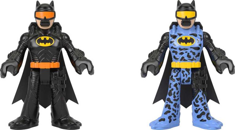 Imaginext DC Super Friends Batman Figure Set with Two-Face and Color-Changing Action, Preschool Toys