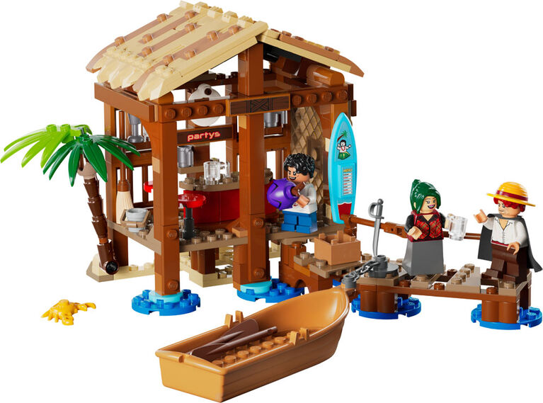 LEGO ONE PIECE Windmill Village Hut Building Blocks - Pretend Play Toy for Boys & Girls, 8+ - 75636