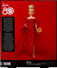 Barbie Signature Collectible Doll for Mattel 80th Anniversary, Glittery Red Tulle Gown, Blonde Hair