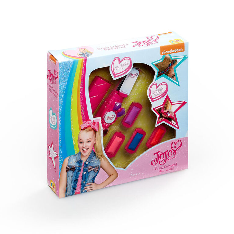 Coffret JoJo Siwa Crazy Colourful Hair Wand - Édition anglaise - Notre exclusivité