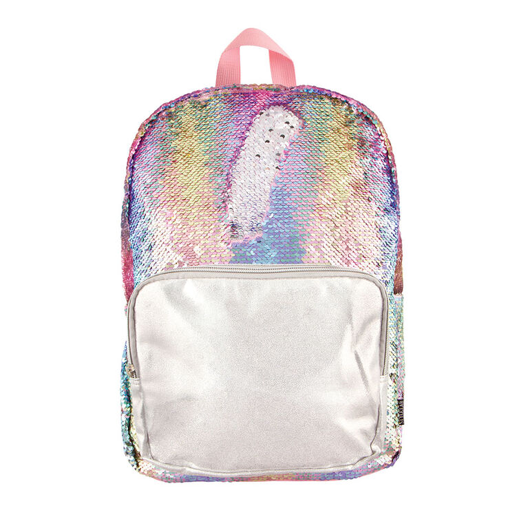 Fashion Angels - Magic Sequin Backpack - Pastel Gradient