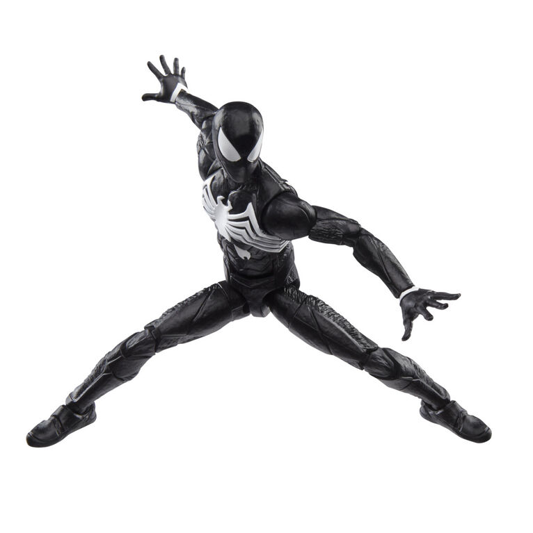 Marvel Legends Series Gamerverse Peter Parker Black Suit Spider-Man Action Figure