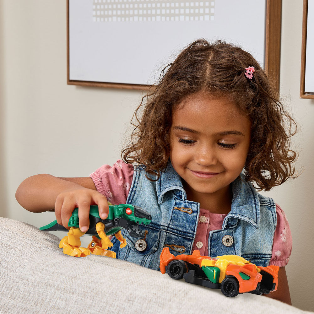 VTech Switch & Go Boost Flex le T-Rex + Voiture Racer - Édition anglaise