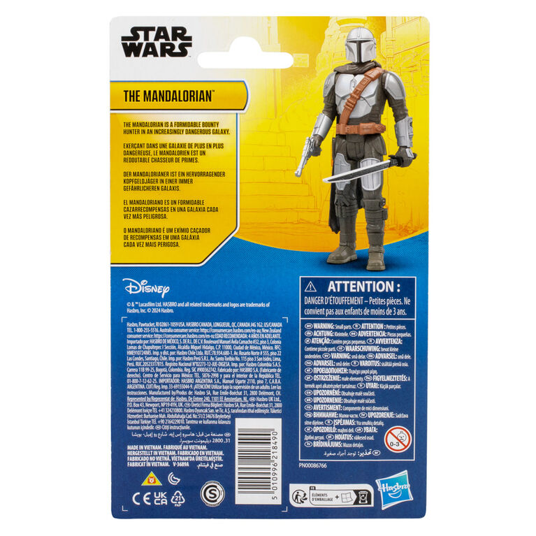 Star Wars Epic Hero Series The Mandalorian 4" Action Figure