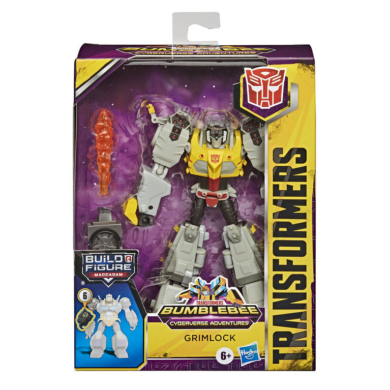 Transformers Bumblebee Cyberverse Adventures Deluxe Class Grimlock Action Figure