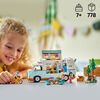 LEGO Friends Friendship Camper Van Adventure Toy Building Set - Pretend Play Set with 3 Minidolls - 42663