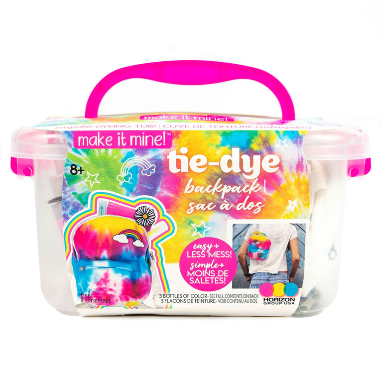 Make It Mine Tie Dye Backpack Tub - R Exclusive