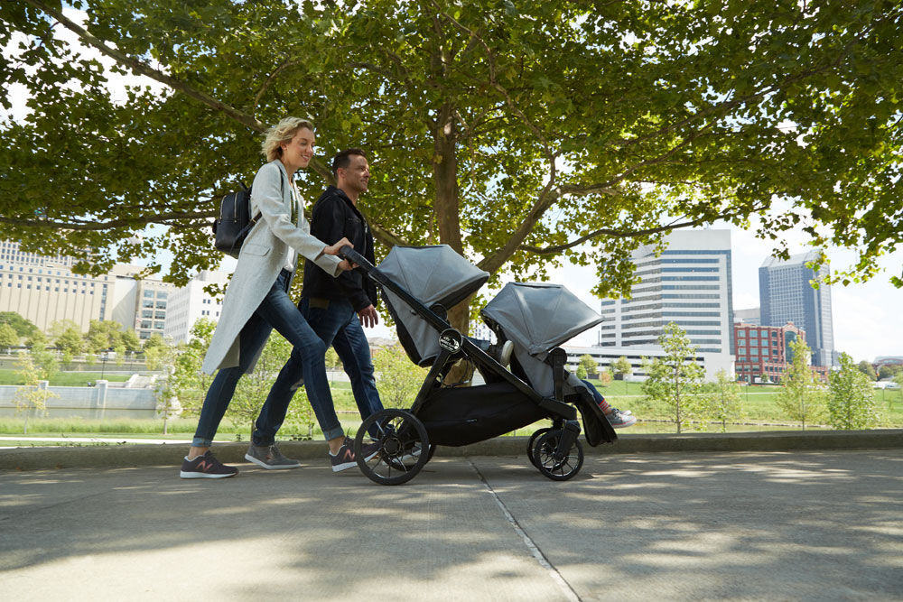 Baby Jogger city select LUX Stroller Granite Babies R Us Canada