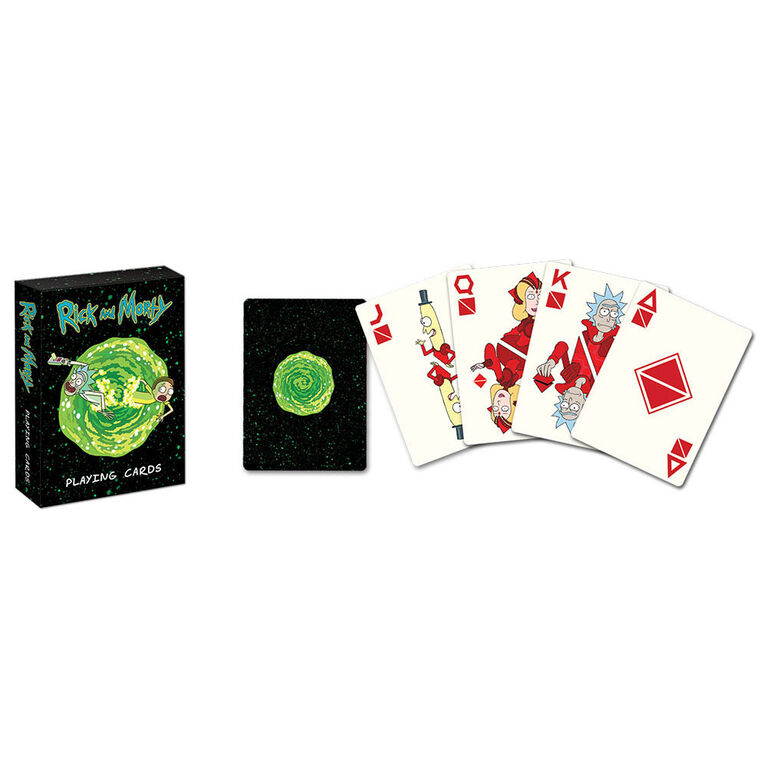 Rick and Morty Playing Cards - English Edition