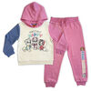 Paw Patrol 2 Piece Hoodie & Jogger - OffWhite/Pink 2T