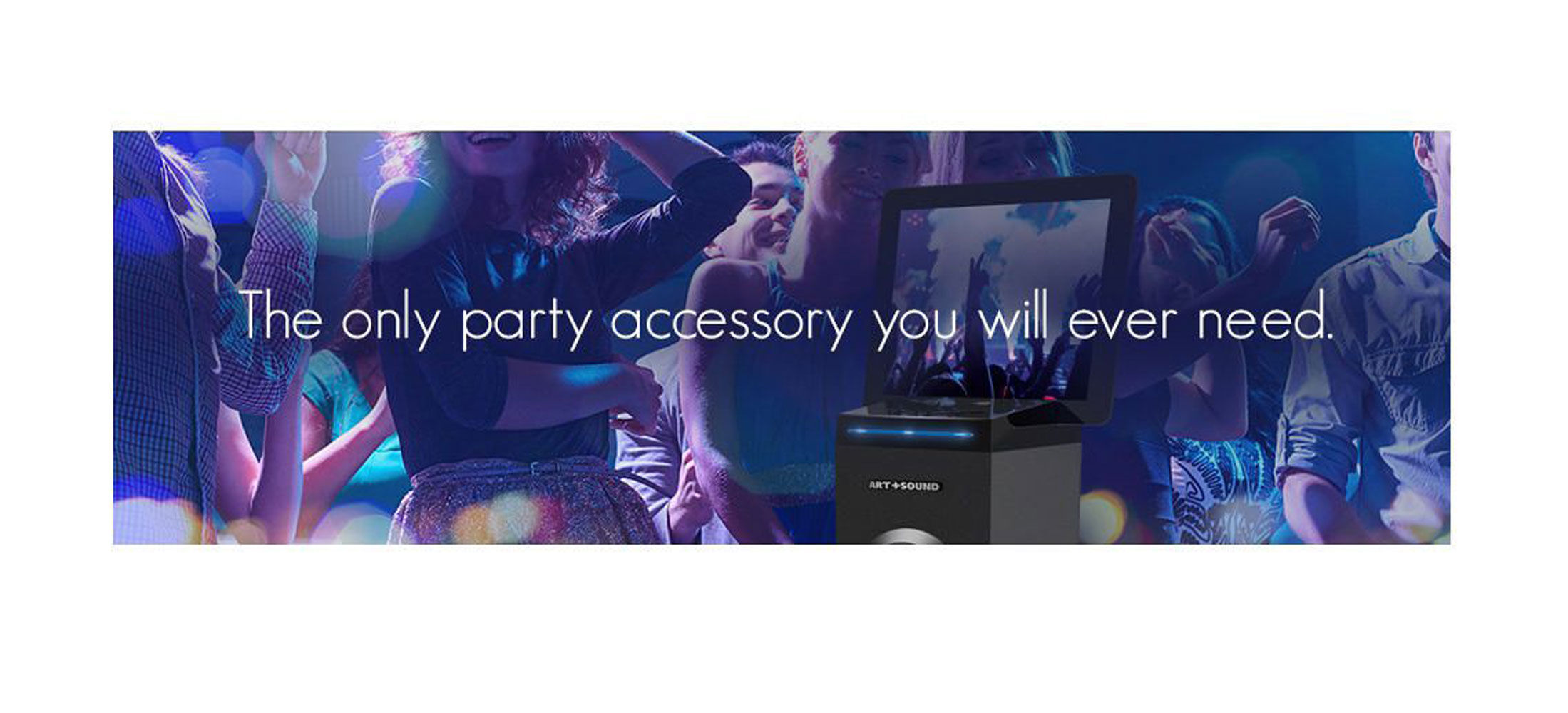 art & sound bluetooth tower speaker