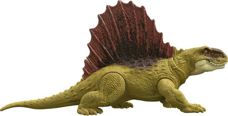 Figurines articulées de dinosaures Meute féroce ​Dimétrodon Jurassic World avec articulations, concept et sculptures authentiques