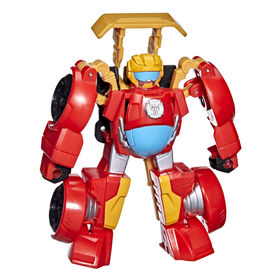 Transformers Rescue Bots Academy Hot Shot Converting Toy, 4.5-Inch Figure