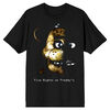Five Nights at Freddy's Fazbear Face Black T-Shirt- Medium