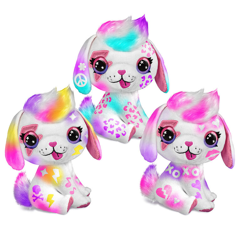 Style 4 Ever Spray Art Plush Puppy