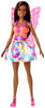 Barbie Dreamtopia Dress Up Doll Gift Set, approx. 12-inch, Brunette with 3 Fashions