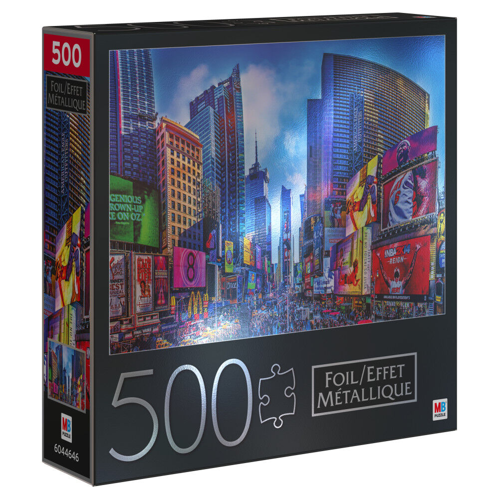 500-Piece Jigsaw Puzzle with Foil Accents