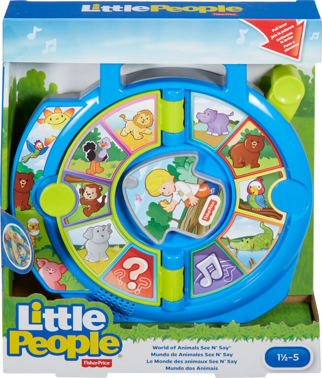 Fisher-Price Little People - Le Monde des animaux See N' Say - Édition anglaise