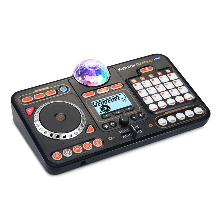 VTech – Kidi DJ Mix, Platine DJ Enfant, Enceinte Bluetooth, Table