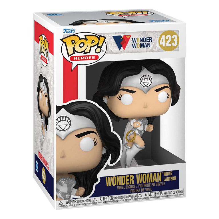 Figurine en WW White Lantern par Funko POP! WW 80th