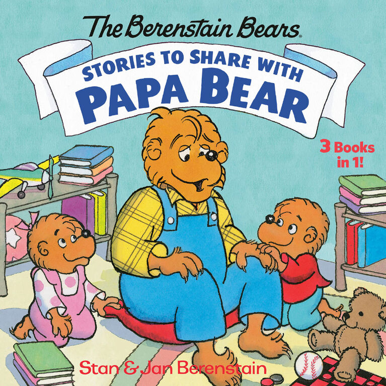Stories to Share with Papa Bear (The Berenstain Bears) - Édition anglaise