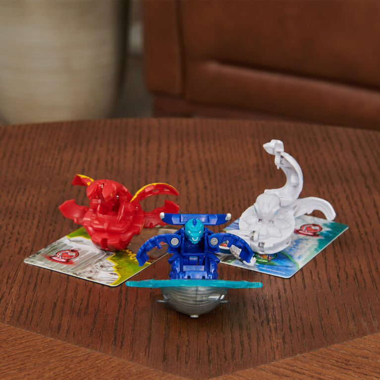  Bakugan Training Set with Octogan, Aquatic Clan Themed,  Customizable Action Figure, Trading Cards, and Playset, Kids Toys for Boys  and Girls 6 and up : Clothing, Shoes & Jewelry