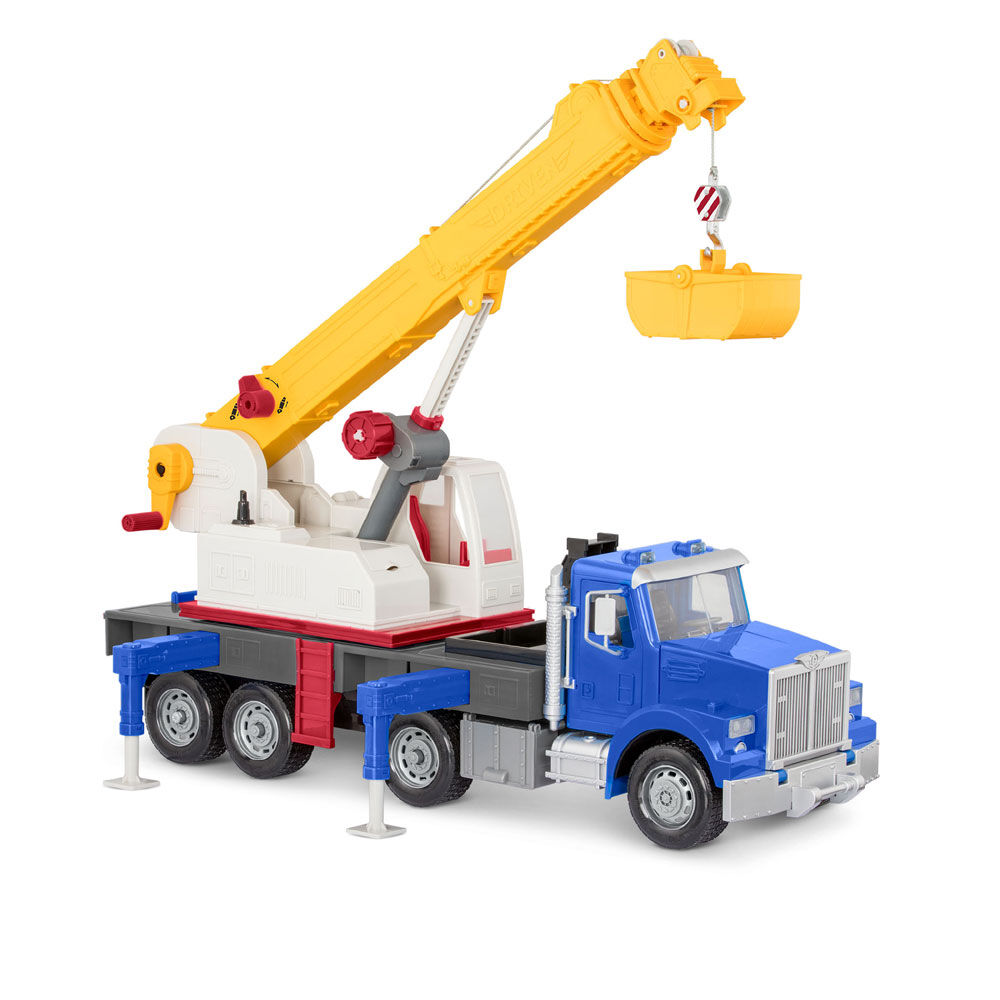 Driven Jumbo Crane Truck with Extendable Crane