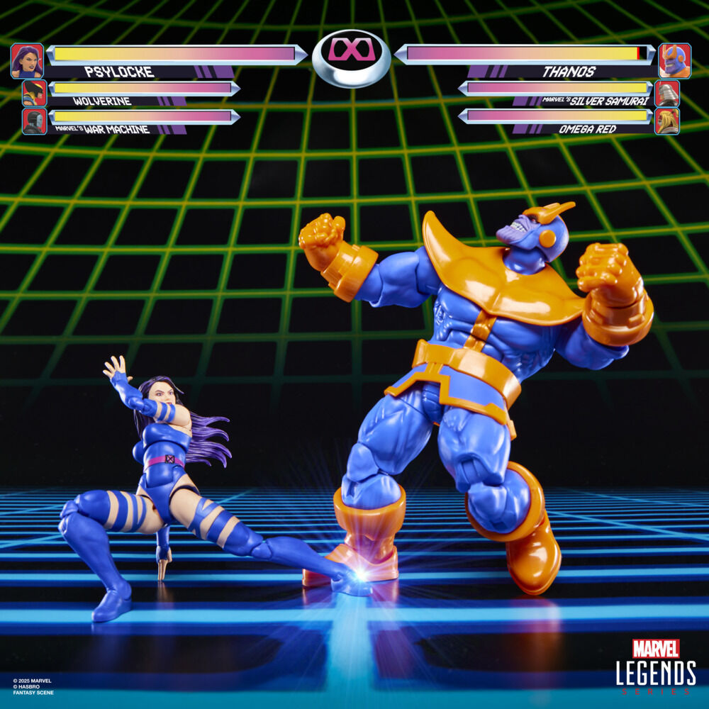 Marvel Legends Series Gamerverse Psylocke vs. Thanos Action Figure Collectibles