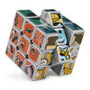 Rubik's Cube, Cube 3x3 métallique finition platine Disney 100e Anniversaire | Jeux à manipuler | Jouets Mickey Mouse | Jouets Disney