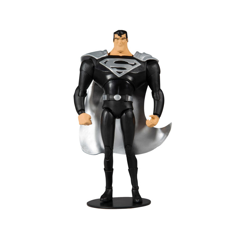 Figurine 7" DC Multiverse - Superman (Variante costume noir)