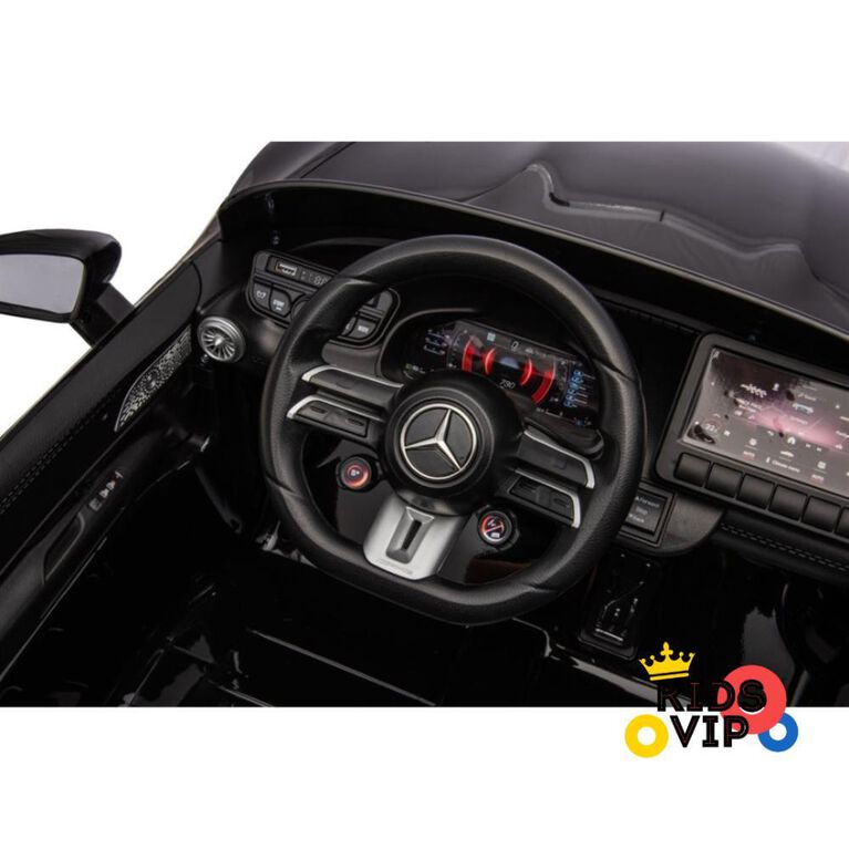 KIDSVIP Mercedes Benz 24V SL63 Licensed 4X4 Ride-On Car For Kids w/ RC - Black