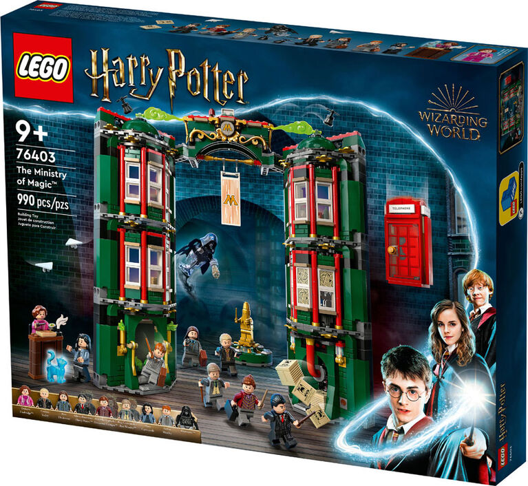 LEGO Harry Potter Le ministère de la Magie 76403 Ensemble de construction (990 pièces)