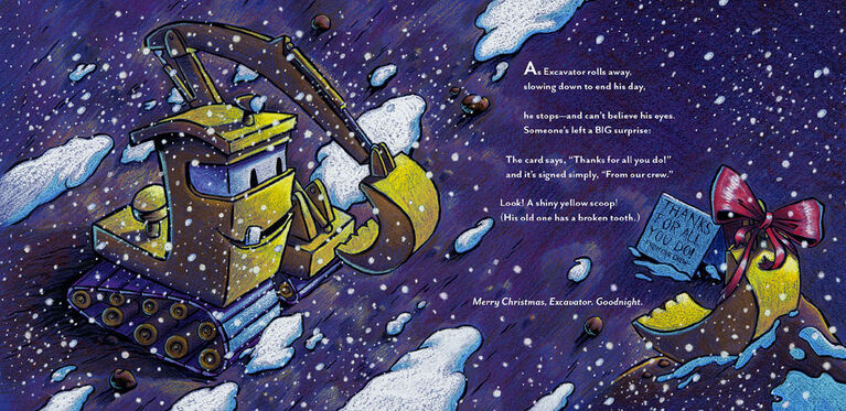 Construction Site on Christmas Night - Édition anglaise