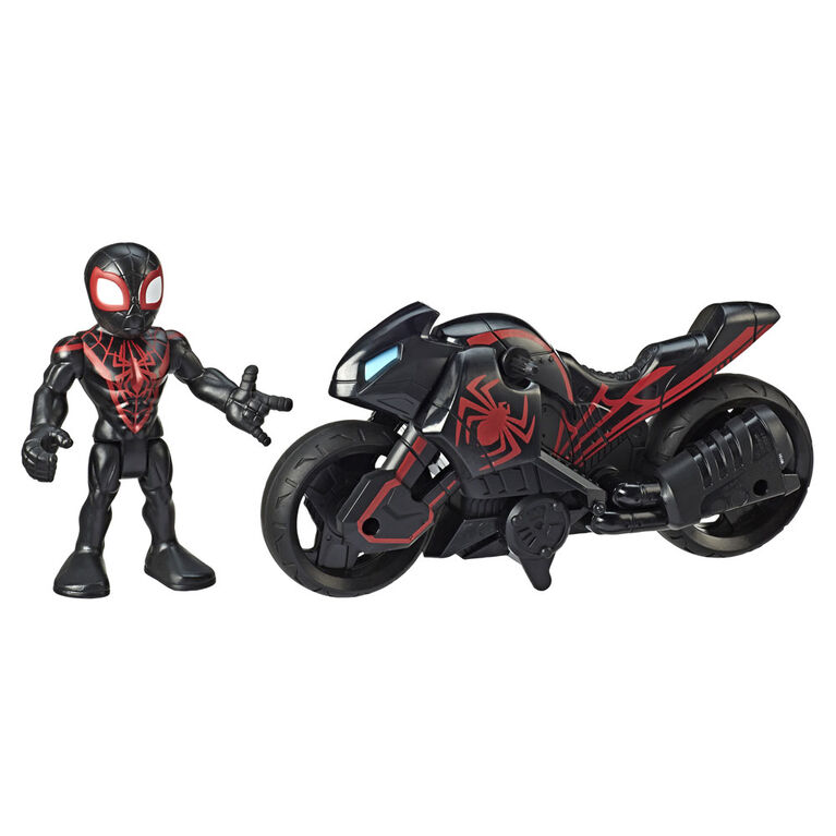 Playskool Heroes Marvel Super Hero Adventures Kid Arachnid Web Wheels