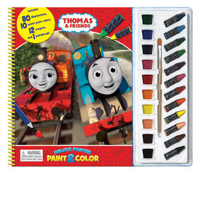 Thomas & Friends Deluxe Poster Paint & - English Edition