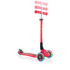 Globber Primo Foldable With Lights Red