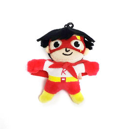 Peluches accrochables Ryan's World 10 cm - Ryan le h&eacute;ros