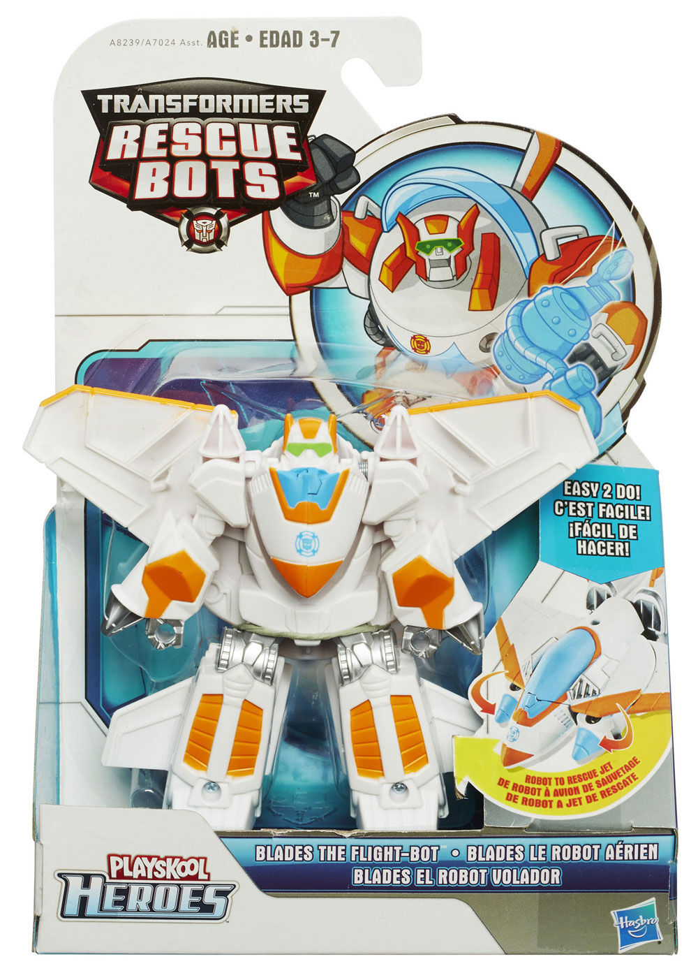 Playskool Heroes Transformers Rescue Bots Blades the Flight-Bot Figure