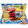 PAW Patrol, Mighty Pups Super PAWs, Camion de pompier Powered Up transformable de Marcus