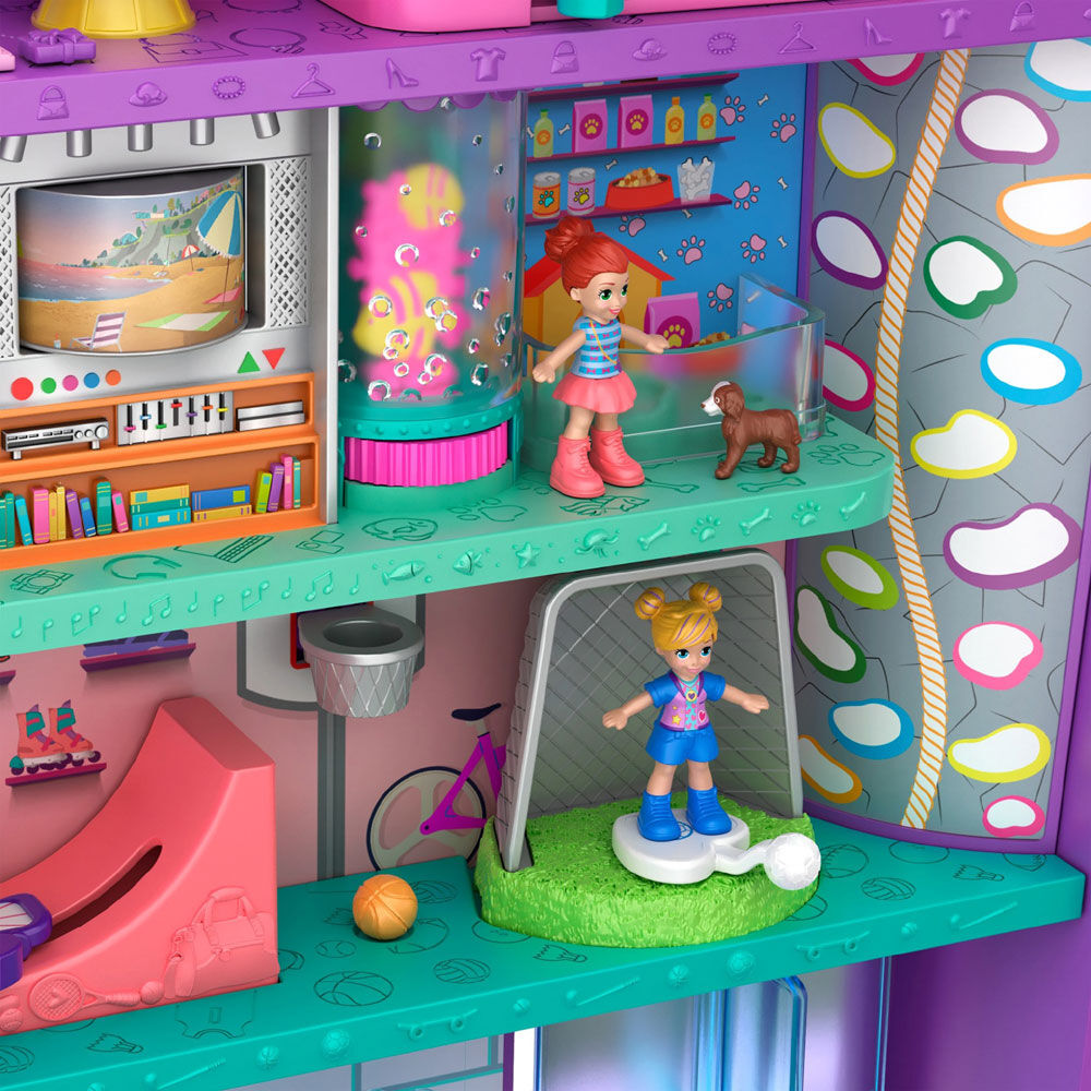 polly pocket pollyville mega mall