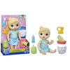 Baby Alive Bébé et sa couche, boit et mouille sa couche, couche réutilisable en tissu, poupée - Notre exclusivité