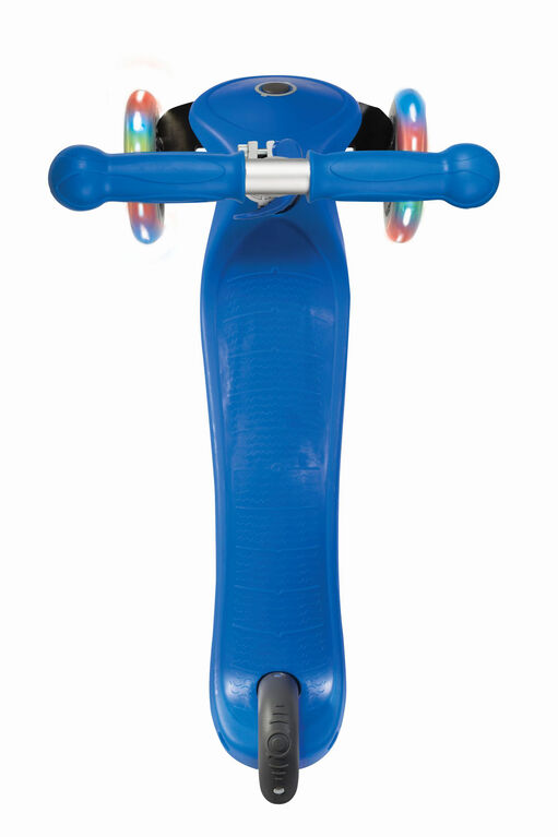 Globber Primo Lights Scooter - Navy Blue